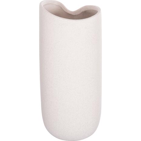ΕΠΙΤΡΑΠΕΖΙΟ ΚΕΡΑΜΙΚΟ ΔΙΑΚΟΣΜΗΤΙΚΟ GLAZE HM4606.01 ΚΡΥΣΤΑΛΛΙΚΟ ΥΠΟΛΕΥΚΟ 17x16,5x37Υεκ