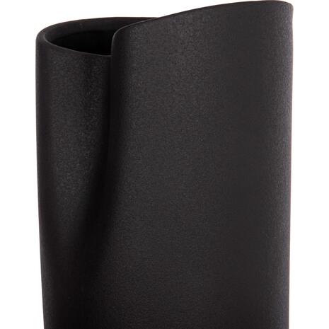 ΕΠΙΤΡΑΠΕΖΙΟ ΚΕΡΑΜΙΚΟ ΔΙΑΚΟΣΜΗΤΙΚΟ GLAZE HM4606.02 ΜΑΥΡΟ ΜΑΤ 17x16,5x37Υεκ