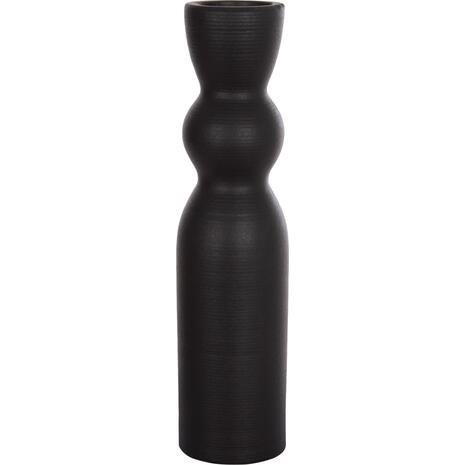 ΕΠΙΤΡΑΠΕΖΙΟ ΚΕΡΑΜΙΚΟ ΔΙΑΚΟΣΜΗΤΙΚΟ SCEPTER HM4614.02 ΜΑΥΡΟ ΜΑΤ Φ8x35Υ εκ.
