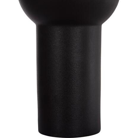ΕΠΙΤΡΑΠΕΖΙΟ ΚΕΡΑΜΙΚΟ ΔΙΑΚΟΣΜΗΤΙΚΟ SCEPTER HM4605.02 ΜΑΥΡΟ ΜΑΤ Φ15x30Υ εκ.