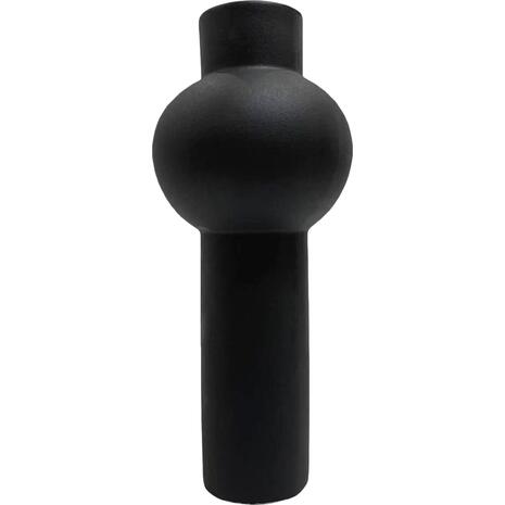ΕΠΙΤΡΑΠΕΖΙΟ ΚΕΡΑΜΙΚΟ ΔΙΑΚΟΣΜΗΤΙΚΟ SCEPTER HM4604.02 ΜΑΥΡΟ ΜΑΤ Φ17x39Υεκ