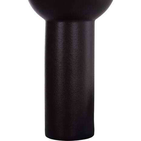 ΕΠΙΤΡΑΠΕΖΙΟ ΚΕΡΑΜΙΚΟ ΔΙΑΚΟΣΜΗΤΙΚΟ SCEPTER HM4604.02 ΜΑΥΡΟ ΜΑΤ Φ17x39Υεκ