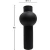 ΕΠΙΤΡΑΠΕΖΙΟ ΚΕΡΑΜΙΚΟ ΔΙΑΚΟΣΜΗΤΙΚΟ SCEPTER HM4604.02 ΜΑΥΡΟ ΜΑΤ Φ17x39Υεκ