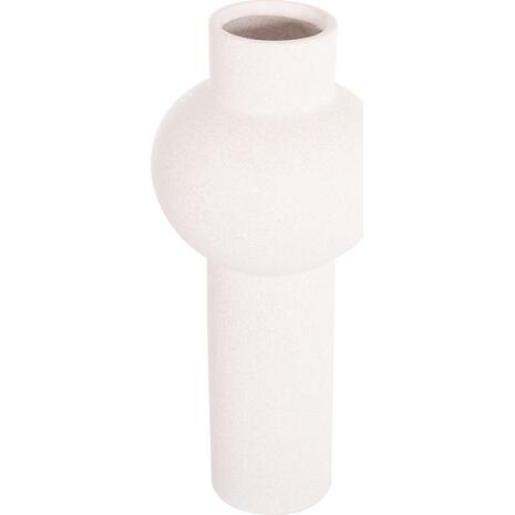 ΕΠΙΤΡΑΠΕΖΙΟ ΚΕΡΑΜΙΚΟ ΔΙΑΚΟΣΜΗΤΙΚΟ SCEPTER HM4604.01 ΥΠΟΛΕΥΚΟ ΚΡΥΣΤΑΛΛΙΚΟ Φ17x39Υεκ