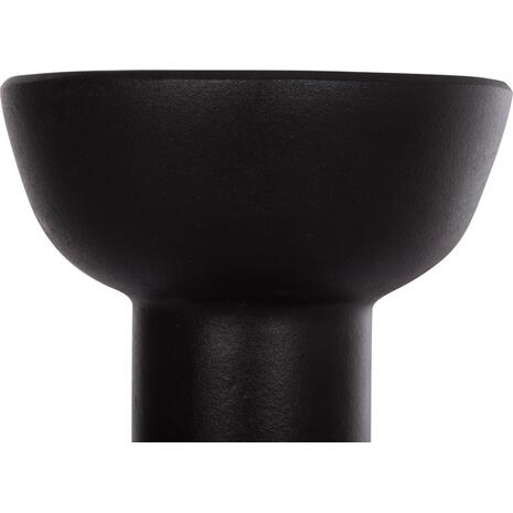 ΕΠΙΤΡΑΠΕΖΙΟ ΚΕΡΑΜΙΚΟ ΔΙΑΚΟΣΜΗΤΙΚΟ ELENDIL HM4603.02 ΜΑΥΡΟ ΜΑΤ Φ20x26.5Υεκ