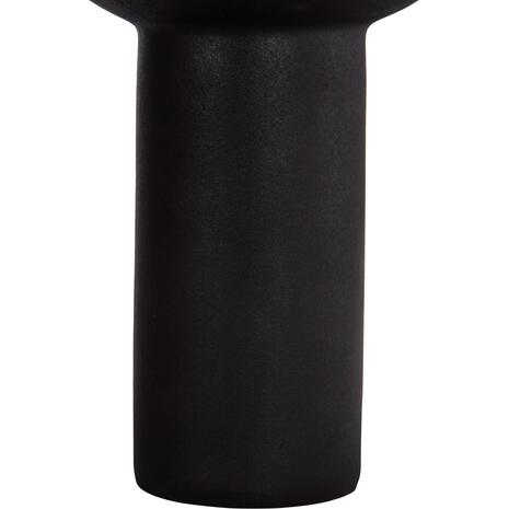ΕΠΙΤΡΑΠΕΖΙΟ ΚΕΡΑΜΙΚΟ ΔΙΑΚΟΣΜΗΤΙΚΟ ELENDIL HM4602.02 ΜΑΥΡΟ ΜΑΤ Φ23x32Υ εκ