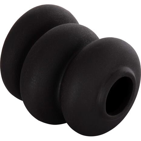 ΕΠΙΤΡΑΠΕΖΙΟ ΚΕΡΑΜΙΚΟ ΔΙΑΚΟΣΜΗΤΙΚΟ ROOK HM4628.02 ΜΑΥΡΟ ΜΑΤ Φ14x19Υεκ