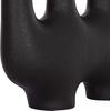 ΕΠΙΤΡΑΠΕΖΙΟ ΚΕΡΑΜΙΚΟ ΔΙΑΚΟΣΜΗΤΙΚΟ MANI HM4641.02 ΜΑΥΡΟ ΜΑΤ 21x6x13Υεκ