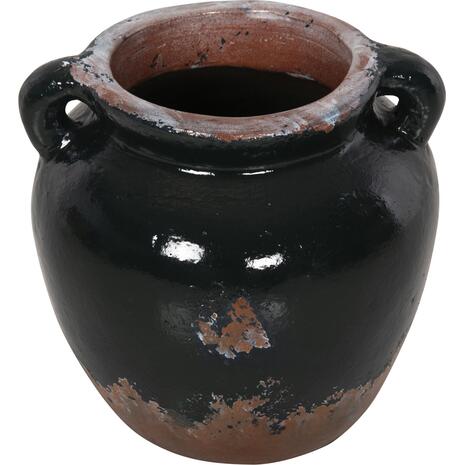 ΔΙΑΚΟΣΜΗΤΙΚΟ ΒΑΖΟ HM4380 ΤΕΡΑΚΟΤΑ ΣΕ ANTIQUE ΠΡΑΣΙΝΗ ΑΠΟΧΡΩΣΗ Φ26Χ26Yεκ.
