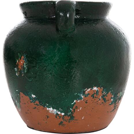 ΔΙΑΚΟΣΜΗΤΙΚΟ ΒΑΖΟ HM4380 ΤΕΡΑΚΟΤΑ ΣΕ ANTIQUE ΠΡΑΣΙΝΗ ΑΠΟΧΡΩΣΗ Φ26Χ26Yεκ.