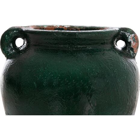 ΔΙΑΚΟΣΜΗΤΙΚΟ ΒΑΖΟ HM4380 ΤΕΡΑΚΟΤΑ ΣΕ ANTIQUE ΠΡΑΣΙΝΗ ΑΠΟΧΡΩΣΗ Φ26Χ26Yεκ.