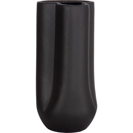ΕΠΙΤΡΑΠΕΖΙΟ ΚΕΡΑΜΙΚΟ ΔΙΑΚΟΣΜΗΤΙΚΟ GLAΖΕ HM4612.02 ΜΑΥΡΟ ΜΑΤ Φ14x29Υεκ