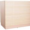 ΓΡΑΦΕΙΟ ΥΠΟΔΟΧΗΣ DALTON HM2068.02 ΜΕΛΑΜΙΝΗ ΣΕ SONAMA-ΜΠΕΖ 240x80x106Υεκ.