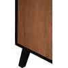 ΜΠΟΥΦΕΣ ΜΕΛΑΜΙΝΗΣ KRUDEN HM9446.11 ΜΑΥΡΟ-ΦΥΣΙΚΟ 180x40x78.6Υεκ.