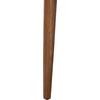 ΠΟΛΥΘΡΟΝΑ JAMES HM18259 TEAK WOOD ΜΕ ΣΑΜΠΑΝΙ ΥΦΑΣΜΑ 57x52x76Υεκ.