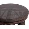 ΣΚΑΜΠΟ ΑΛΟΥΜΙΝΙΟΥ CHINO HM6285.01 BAMBOO LOOK ΚΑΦΕ-TEXTILENE ΚΑΦΕ Φ36x46Υεκ.