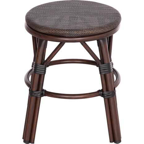 ΣΚΑΜΠΟ ΑΛΟΥΜΙΝΙΟΥ CHINO HM6285.01 BAMBOO LOOK ΚΑΦΕ-TEXTILENE ΚΑΦΕ Φ36x46Υεκ.