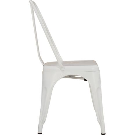 ΚΑΡΕΚΛΑ ΜΕΤΑΛΛΙΚΗ MELITA-PRO HM8641.41 ΛΕΥΚΟ ΜΑΤ 44x47x84.5Υεκ. (Λευκό)