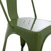 ΚΑΡΕΚΛΑ ΜΕΤΑΛΛΙΚΗ MELITA-PRO HM8641.53 LIGHT OLIVE GREEN 44x47x84.5Υεκ. (Πράσινο)