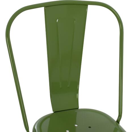 ΚΑΡΕΚΛΑ ΜΕΤΑΛΛΙΚΗ MELITA-PRO HM8641.53 LIGHT OLIVE GREEN 44x47x84.5Υεκ. (Πράσινο)