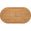 MARK Set Σαλόνι Κήπου 4τεμ, Acacia Φυσικό, Μαξιλάρια Μπεζ Rope Wicker Μπεζ (Ε2360,2)