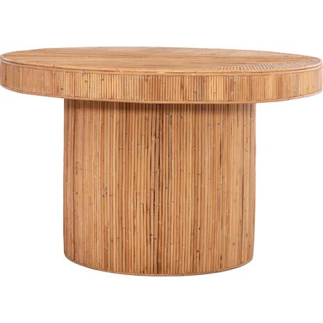 ΤΡΑΠΕΖΙ ΤΡΑΠΕΖΑΡΙΑΣ GATSBY HM9884 ΦΥΣΙΚΟ RATTAN ΣΕ ΦΥΣΙΚΟ ΧΡΩΜΑ Φ120x76Υεκ.