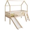 ΠΑΙΔΙΚΟ ΚΡΕΒΑΤΙ τ.MONTESSORI ΜΕ ΤΣΟΥΛΗΘΡΑ PHYLLIS HM701.01 ΞΥΛΟ ΠΕΥΚΟΥ ΦΥΣΙΚΟ ΓΙΑ 90x190εκ