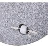 ΒΑΣΗ ομπρέλας στρογγυλή Γρανίτης/Inox #304 (40Kg) (Ε933)