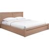 CALIBER Κρεβάτι Διπλό για Στρώμα 160x200cm, Απόχρωση Sonoma Oak (Ε73860)