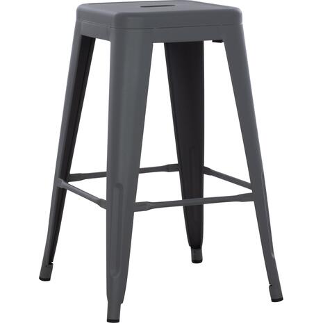 ΣΚΑΜΠΟ ΜΕΣΑΙΟΥ ΥΨΟΥΣ ΜΕΤΑΛΛΙΚΟ MELITA-PRO HM8573.50 ΓΚΡΙ 43x43x67Υεκ.