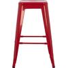 ΣΚΑΜΠΟ ΜΕΣΑΙΟΥ ΥΨΟΥΣ ΜΕΤΑΛΛΙΚΟ MELITA-PRO HM8573.44 ΚΟΚΚΙΝΟ 43x43x67Υεκ.