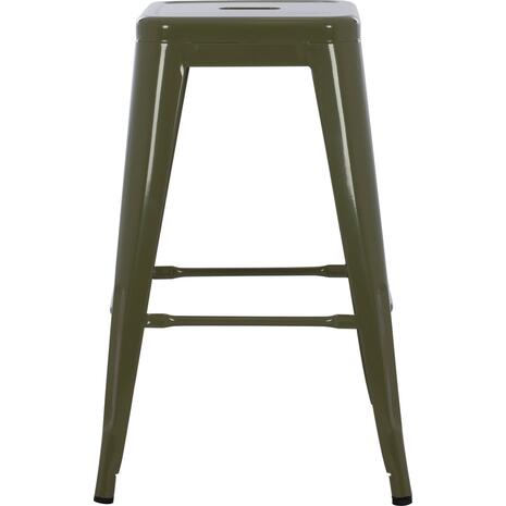 ΣΚΑΜΠΟ ΜΕΣΑΙΟΥ ΥΨΟΥΣ ΜΕΤΑΛΛΙΚΟ MELITA-PRO HM8573.43 DARK OLIVE GREEN 43x43x67Υεκ.