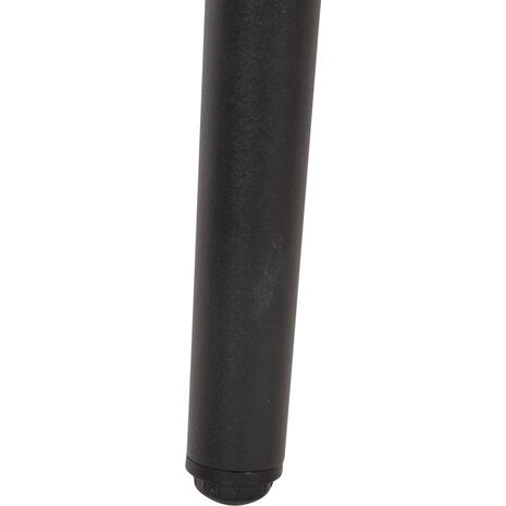 ΣΕΤ ΤΡΑΠΕΖΑΡΙΑΣ 7ΤΜΧ ALLEGRA HM10495 WICKER ΜΠΕΖ-ΜΕΤΑΛΛΟ ΜΑΥΡΟ