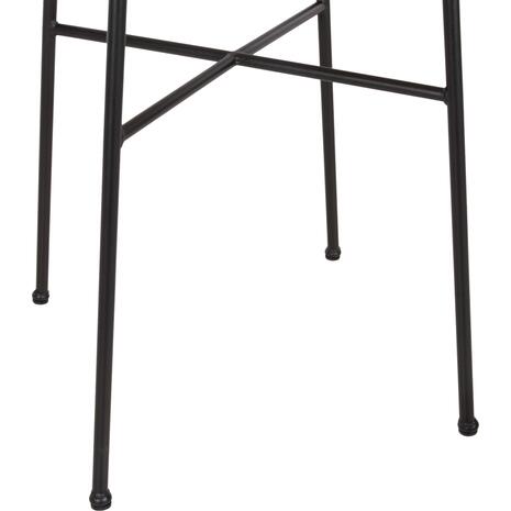 ΣΕΤ ΕΞΩΤΕΡΙΚΟΥ ΧΩΡΟΥ 3ΤΜΧ ALLEGRA HM10477 WICKER ΜΠΕΖ-ΜΕΤΑΛΛΟ ΜΑΥΡΟ