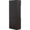 ΒΙΒΛΙΟΘΗΚΗ ΓΡΑΦΕΙΟΥ ΕΠΑΓΓΕΛΜΑΤΙΚΗ ROSEWOOD HM2089 ΜΕΛΑΜΙΝΗ ΓΚΡΙ-WENGE 80Χ40Χ200Υεκ.
