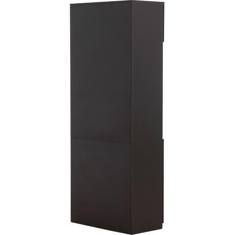 ΒΙΒΛΙΟΘΗΚΗ ΓΡΑΦΕΙΟΥ ΕΠΑΓΓΕΛΜΑΤΙΚΗ ROSEWOOD HM2089 ΜΕΛΑΜΙΝΗ ΓΚΡΙ-WENGE 80Χ40Χ200Υεκ.