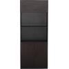ΒΙΒΛΙΟΘΗΚΗ ΓΡΑΦΕΙΟΥ ΕΠΑΓΓΕΛΜΑΤΙΚΗ ROSEWOOD HM2089 ΜΕΛΑΜΙΝΗ ΓΚΡΙ-WENGE 80Χ40Χ200Υεκ.