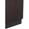 ΒΙΒΛΙΟΘΗΚΗ ΓΡΑΦΕΙΟΥ ΕΠΑΓΓΕΛΜΑΤΙΚΗ ROSEWOOD HM2089 ΜΕΛΑΜΙΝΗ ΓΚΡΙ-WENGE 80Χ40Χ200Υεκ.