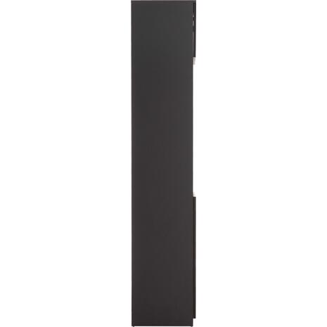 ΒΙΒΛΙΟΘΗΚΗ ΓΡΑΦΕΙΟΥ ΕΠΑΓΓΕΛΜΑΤΙΚΗ ROSEWOOD HM2089 ΜΕΛΑΜΙΝΗ ΓΚΡΙ-WENGE 80Χ40Χ200Υεκ.