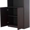 ΒΙΒΛΙΟΘΗΚΗ ΓΡΑΦΕΙΟΥ ΕΠΑΓΓΕΛΜΑΤΙΚΗ ROSEWOOD HM2089 ΜΕΛΑΜΙΝΗ ΓΚΡΙ-WENGE 80Χ40Χ200Υεκ.