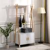 ΚΡΕΜΑΣΤΡΑ ΠΑΙΔΙΚH ΜΕ ΝΤΟΥΛΑΠΙ PASCHAL HM2495.03 ΜΕΛΑΜΙΝΗ-ΞΥΛΟ ΠΕΥΚΟΥ 76x44x170Υεκ
