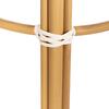ΣΚΑΜΠΟ ΑΛΟΥΜΙΝΙΟΥ ΜΕΣ.ΥΨΟΥΣ CHINO HM6286.04 BAMBOO LOOK ΦΥΣΙΚΟ & TEXTILENE 43x43x65Υεκ