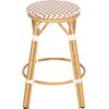 ΣΚΑΜΠΟ ΑΛΟΥΜΙΝΙΟΥ ΜΕΣ.ΥΨΟΥΣ CHINO HM6286.04 BAMBOO LOOK ΦΥΣΙΚΟ & TEXTILENE 43x43x65Υεκ
