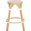 ΣΚΑΜΠΟ ΑΛΟΥΜΙΝΙΟΥ ΜΕΣ.ΥΨΟΥΣ CHINO HM6286.04 BAMBOO LOOK ΦΥΣΙΚΟ & TEXTILENE 43x43x65Υεκ