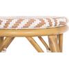 ΣΚΑΜΠΟ ΑΛΟΥΜΙΝΙΟΥ ΜΕΣ.ΥΨΟΥΣ CHINO HM6286.04 BAMBOO LOOK ΦΥΣΙΚΟ & TEXTILENE 43x43x65Υεκ
