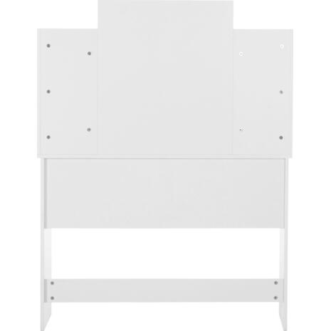 ΤΟΥΑΛΕΤΑ ΜΕ ΦΩΤΙΣΜΟ LED-ΡΑΦΙΑ-ΣΥΡΤΑΡΙΑ LAURYN HM2502.03 ΛΕΥΚΟ 108x40x140Υεκ