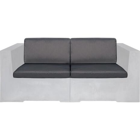 CONCRETE Set Μαξιλάρια Καναπέ Γκρι Ύφασμα Water Repellent 4 Tεμάχια (Ε6200,Μ2)