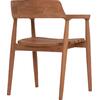 ΠΟΛΥΘΡΟΝΑ ΕΞΩΤΕΡΙΚΟΥ ΧΩΡΟΥ FREM HM18107 ΞΥΛΟ TEAK-ΦΥΣΙΚΟ ΧΡΩΜΑ 59x54.5x76Υεκ.