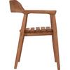 ΠΟΛΥΘΡΟΝΑ ΕΞΩΤΕΡΙΚΟΥ ΧΩΡΟΥ FREM HM18107 ΞΥΛΟ TEAK-ΦΥΣΙΚΟ ΧΡΩΜΑ 59x54.5x76Υεκ.