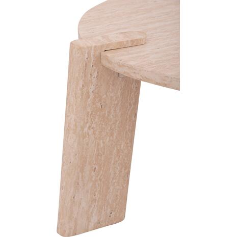 ΣΕΤ 2ΤΜΧ ΤΡΑΠΕΖΙΑ ΣΑΛΟΝΙΟΥ EQUIL HM9943.01 MDF ΜΕ ΜΕΛΑΜΙΝΗ-ΦΥΣΙΚΟ 66x66εκ + 87x87εκ
